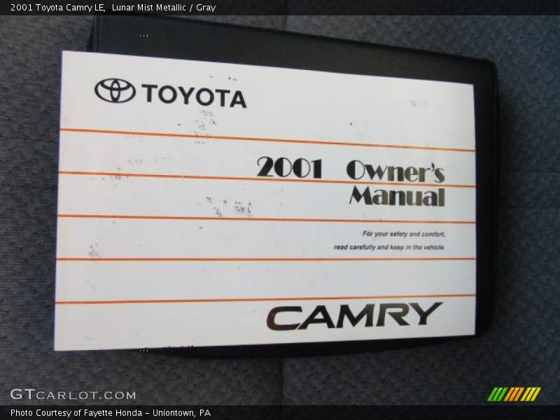 Lunar Mist Metallic / Gray 2001 Toyota Camry LE