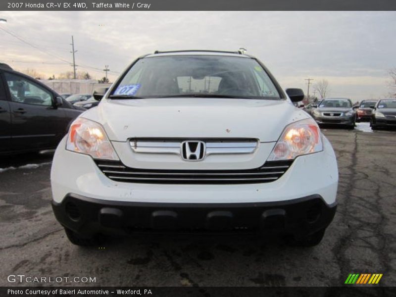 Taffeta White / Gray 2007 Honda CR-V EX 4WD