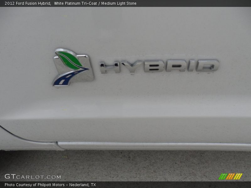  2012 Fusion Hybrid Logo