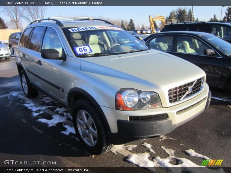 Lunar Gold Metallic / Taupe 2006 Volvo XC90 2.5T AWD