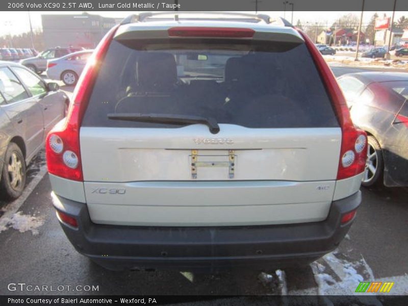 Lunar Gold Metallic / Taupe 2006 Volvo XC90 2.5T AWD
