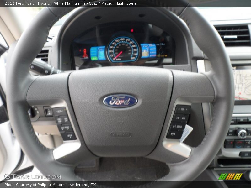  2012 Fusion Hybrid Steering Wheel