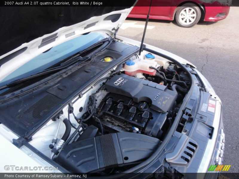 Ibis White / Beige 2007 Audi A4 2.0T quattro Cabriolet