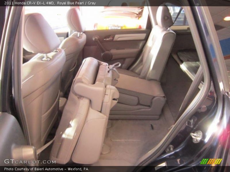 Royal Blue Pearl / Gray 2011 Honda CR-V EX-L 4WD
