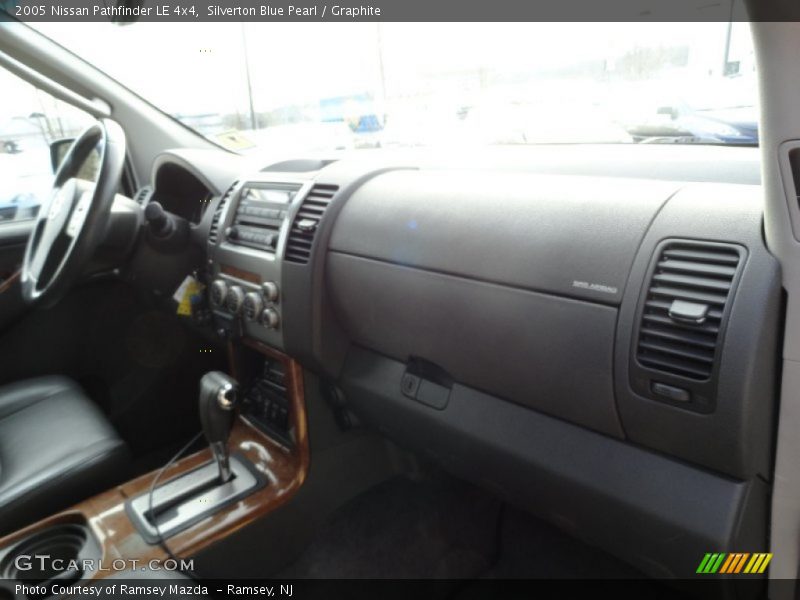 Silverton Blue Pearl / Graphite 2005 Nissan Pathfinder LE 4x4