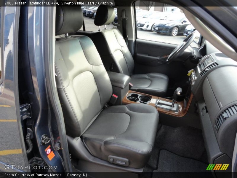 Silverton Blue Pearl / Graphite 2005 Nissan Pathfinder LE 4x4
