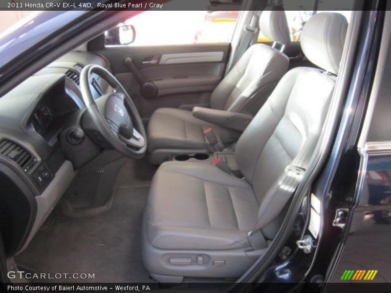 Royal Blue Pearl / Gray 2011 Honda CR-V EX-L 4WD
