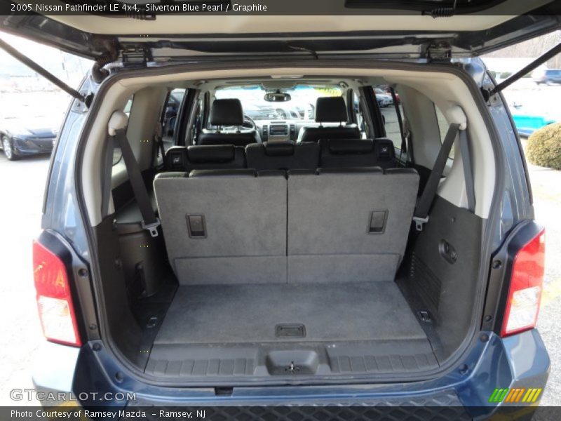 Silverton Blue Pearl / Graphite 2005 Nissan Pathfinder LE 4x4