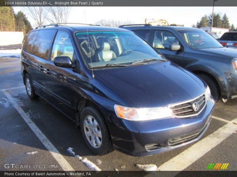 Midnight Blue Pearl / Quartz 2004 Honda Odyssey EX-L