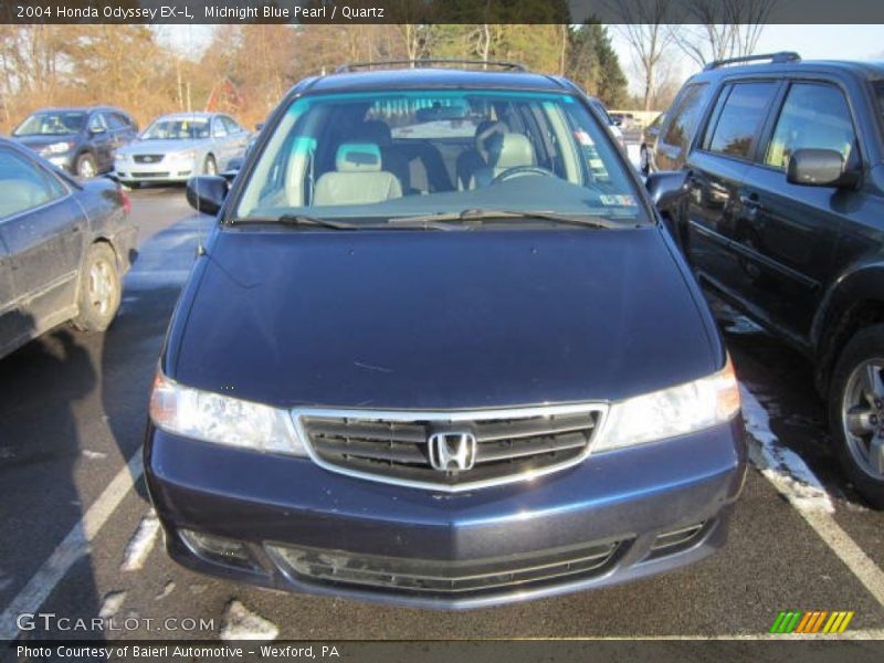 Midnight Blue Pearl / Quartz 2004 Honda Odyssey EX-L