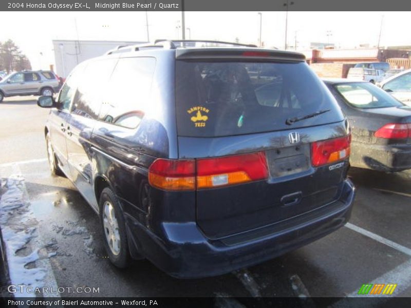 Midnight Blue Pearl / Quartz 2004 Honda Odyssey EX-L