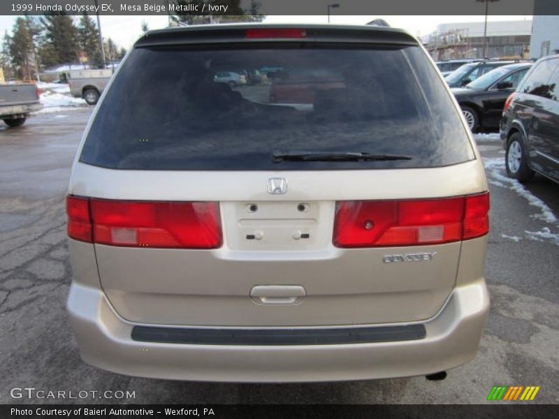 Mesa Beige Metallic / Ivory 1999 Honda Odyssey EX