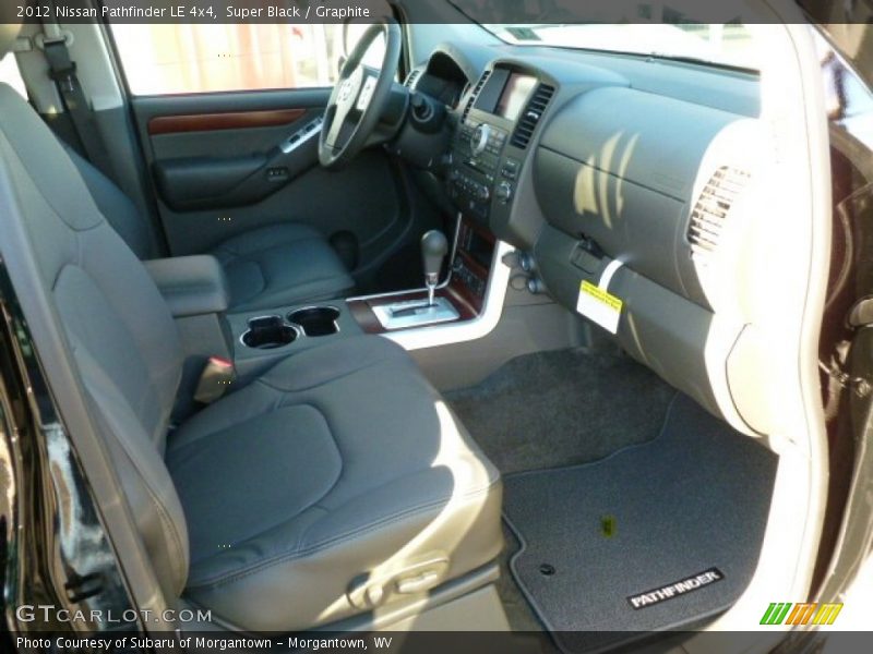 Super Black / Graphite 2012 Nissan Pathfinder LE 4x4