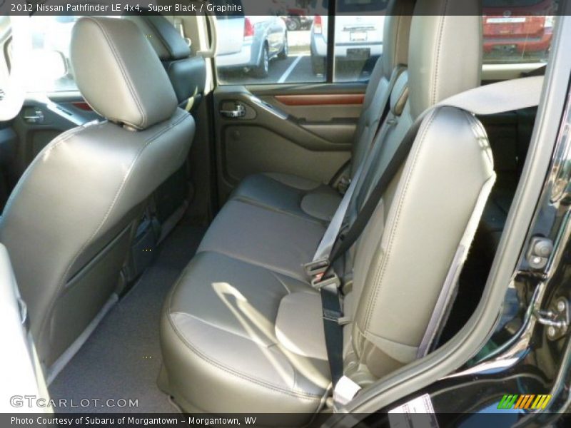 Super Black / Graphite 2012 Nissan Pathfinder LE 4x4