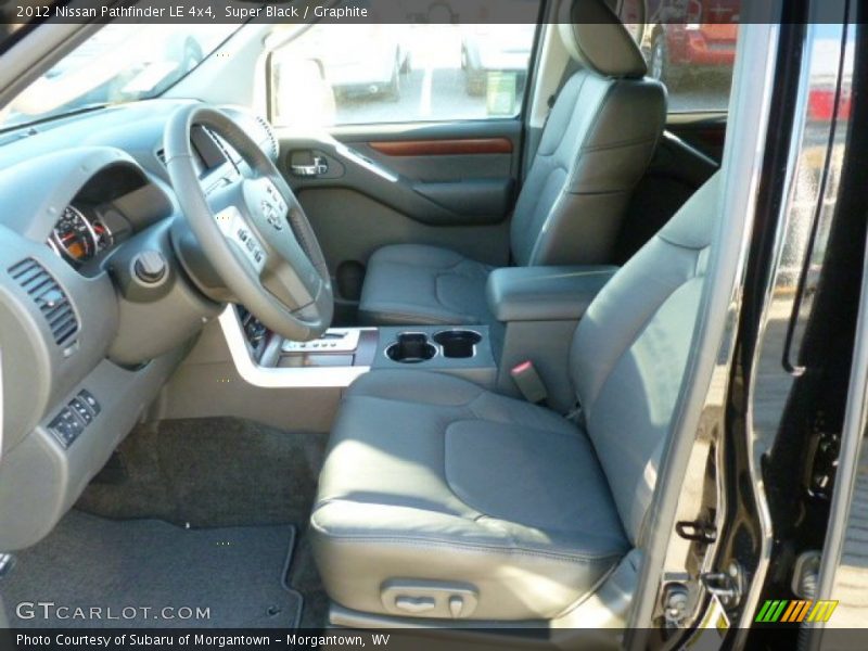 Super Black / Graphite 2012 Nissan Pathfinder LE 4x4
