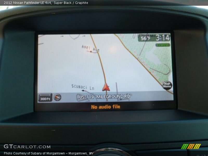 Super Black / Graphite 2012 Nissan Pathfinder LE 4x4