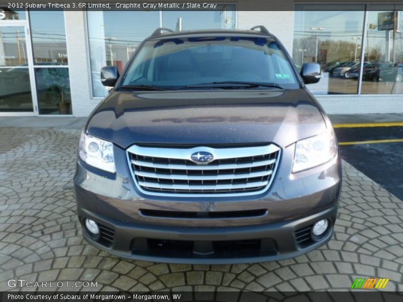 Graphite Gray Metallic / Slate Gray 2012 Subaru Tribeca 3.6R Limited