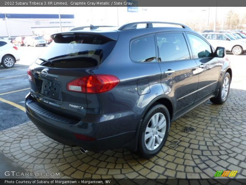 Graphite Gray Metallic / Slate Gray 2012 Subaru Tribeca 3.6R Limited