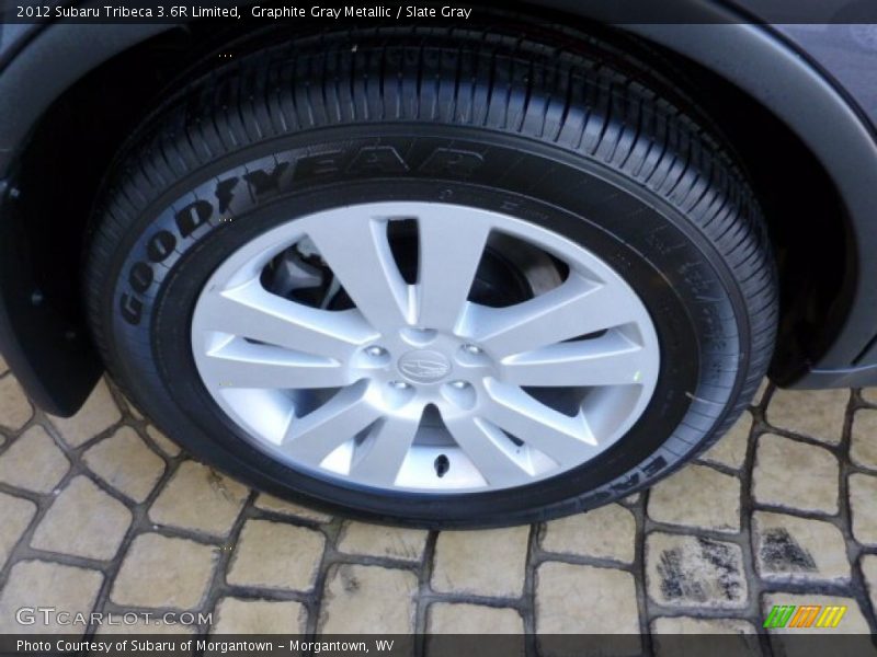 Graphite Gray Metallic / Slate Gray 2012 Subaru Tribeca 3.6R Limited