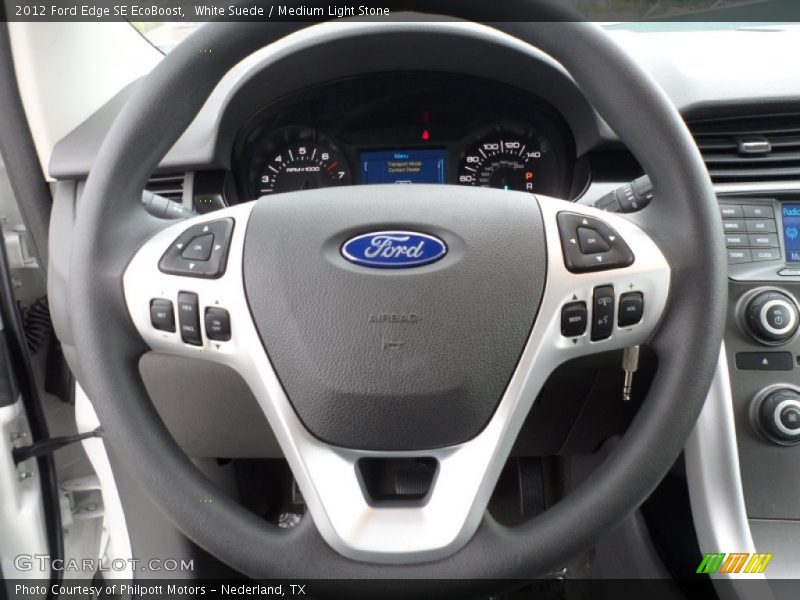  2012 Edge SE EcoBoost Steering Wheel