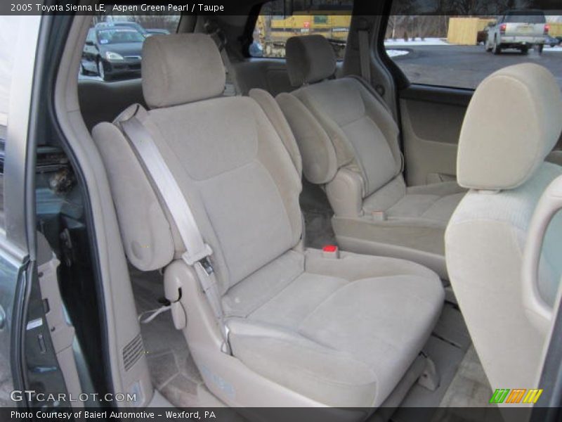 Aspen Green Pearl / Taupe 2005 Toyota Sienna LE