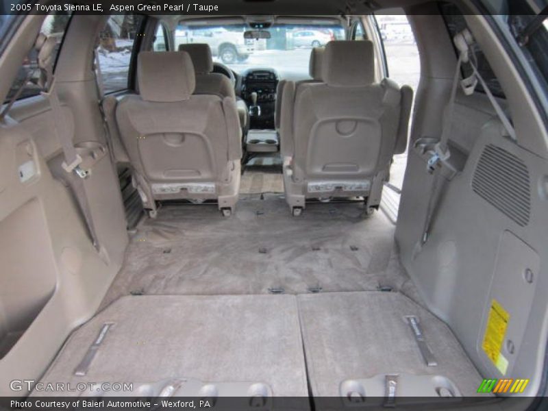 Aspen Green Pearl / Taupe 2005 Toyota Sienna LE