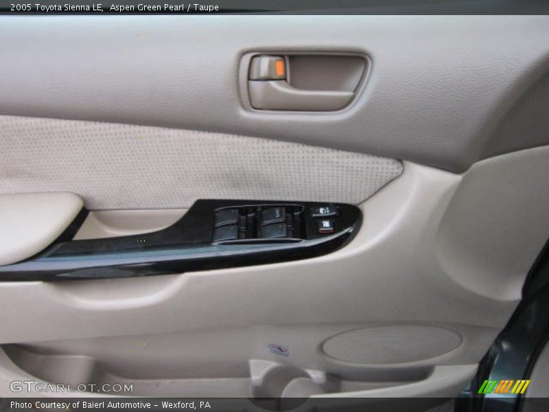 Aspen Green Pearl / Taupe 2005 Toyota Sienna LE