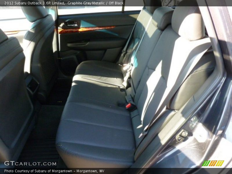 Graphite Gray Metallic / Off Black 2012 Subaru Outback 3.6R Limited