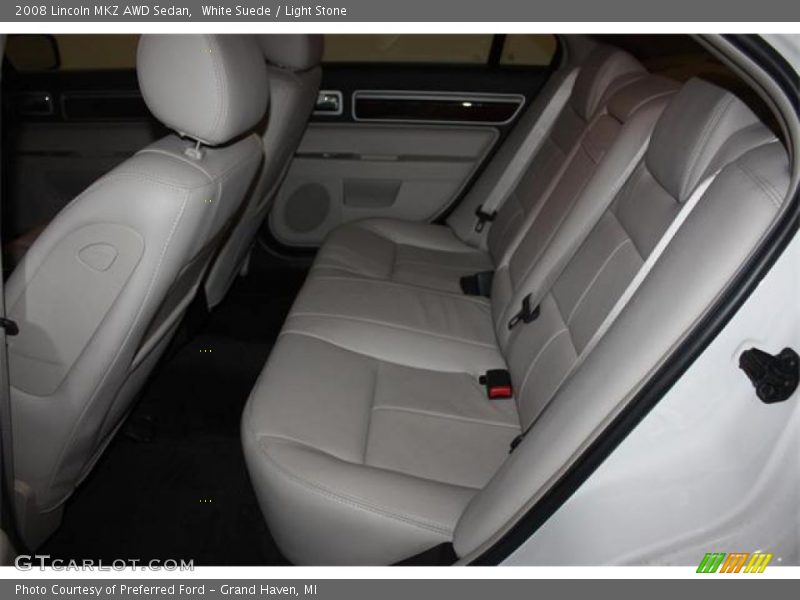 White Suede / Light Stone 2008 Lincoln MKZ AWD Sedan