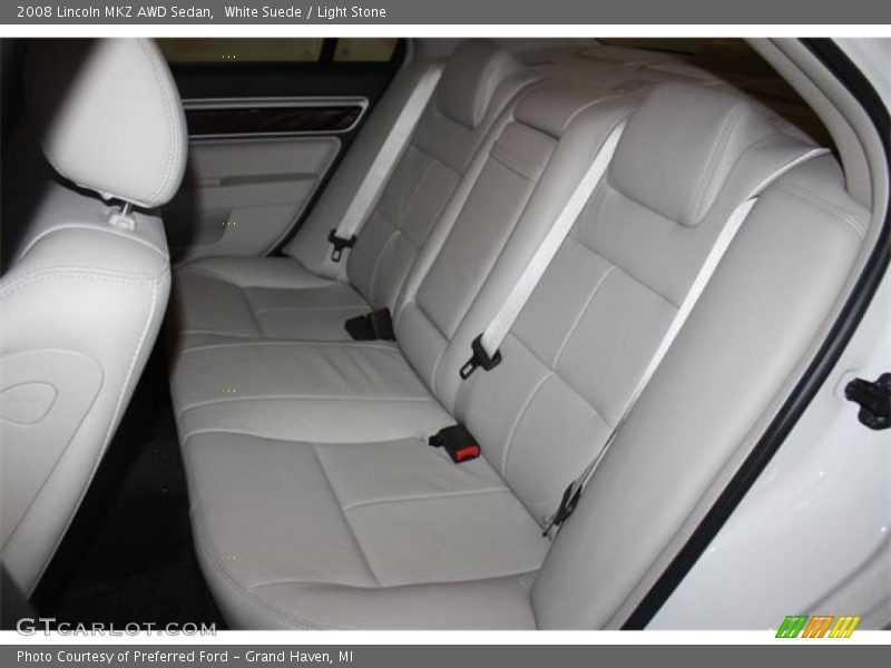 White Suede / Light Stone 2008 Lincoln MKZ AWD Sedan