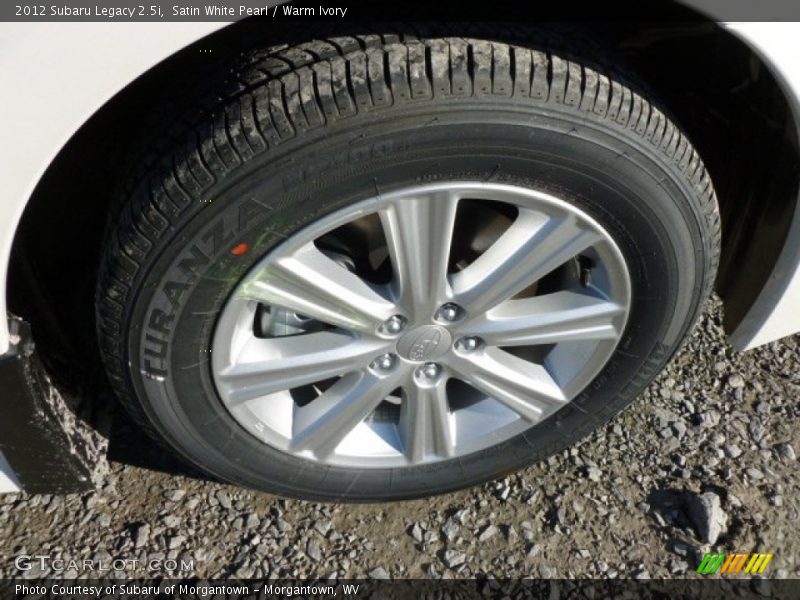 Satin White Pearl / Warm Ivory 2012 Subaru Legacy 2.5i