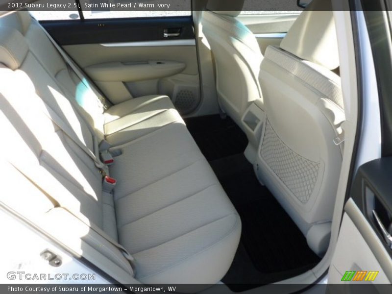 Satin White Pearl / Warm Ivory 2012 Subaru Legacy 2.5i