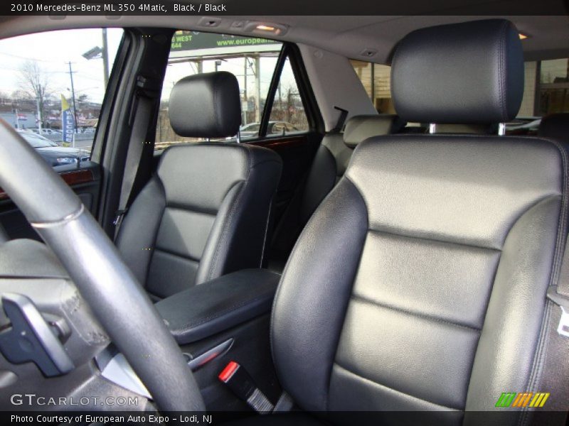 Black / Black 2010 Mercedes-Benz ML 350 4Matic
