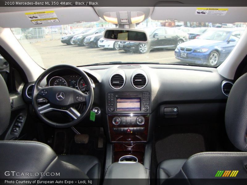 Black / Black 2010 Mercedes-Benz ML 350 4Matic