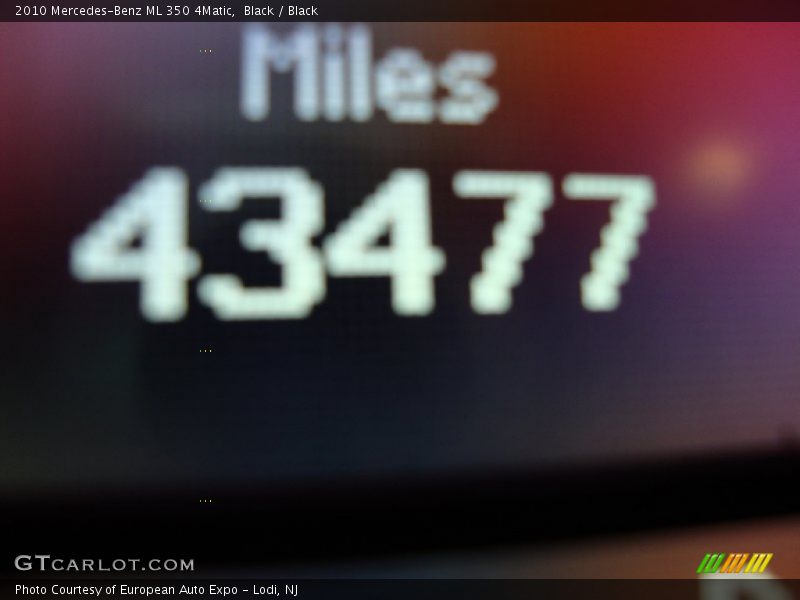 Black / Black 2010 Mercedes-Benz ML 350 4Matic
