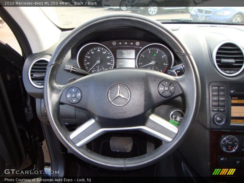 Black / Black 2010 Mercedes-Benz ML 350 4Matic