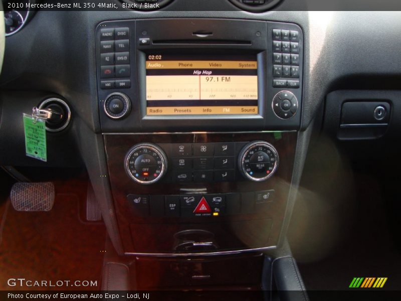 Black / Black 2010 Mercedes-Benz ML 350 4Matic