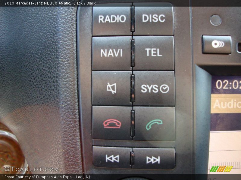 Black / Black 2010 Mercedes-Benz ML 350 4Matic