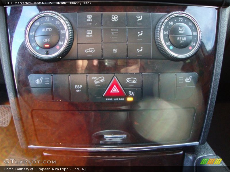 Black / Black 2010 Mercedes-Benz ML 350 4Matic