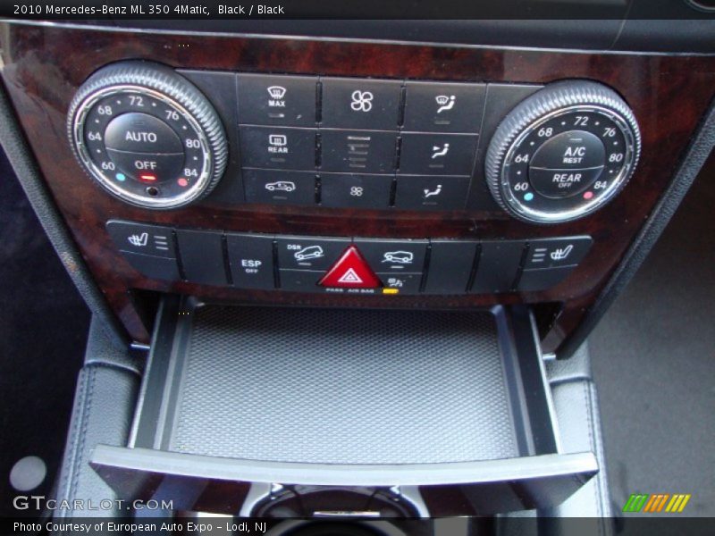 Black / Black 2010 Mercedes-Benz ML 350 4Matic