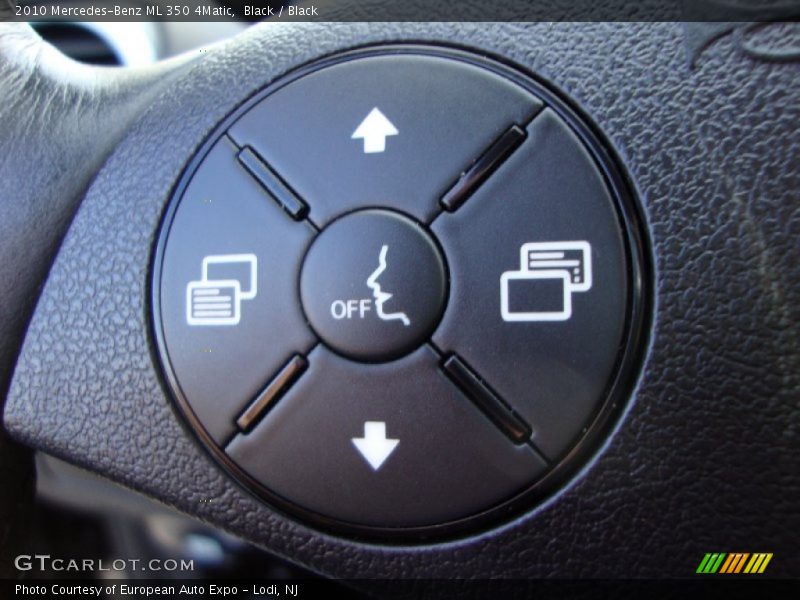 Black / Black 2010 Mercedes-Benz ML 350 4Matic