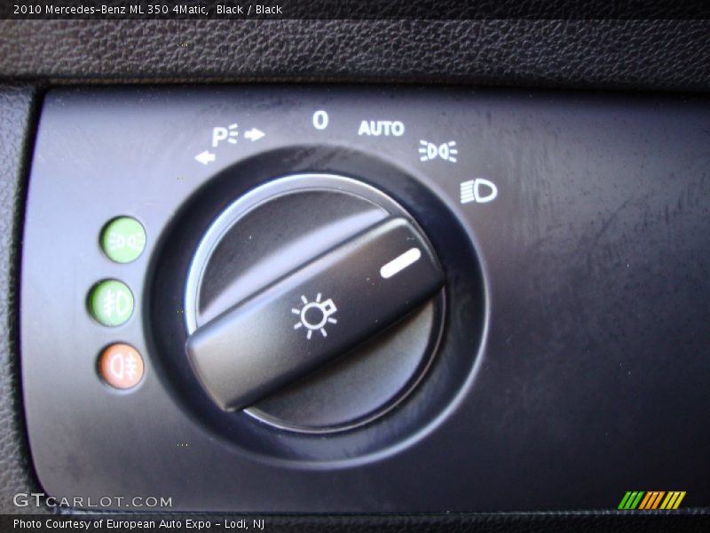 Black / Black 2010 Mercedes-Benz ML 350 4Matic