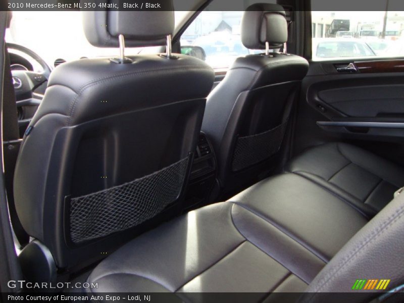 Black / Black 2010 Mercedes-Benz ML 350 4Matic