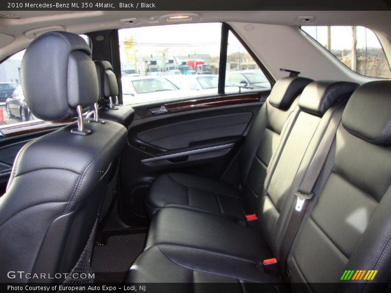 Black / Black 2010 Mercedes-Benz ML 350 4Matic