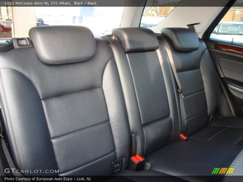 Black / Black 2010 Mercedes-Benz ML 350 4Matic