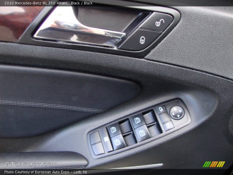 Black / Black 2010 Mercedes-Benz ML 350 4Matic