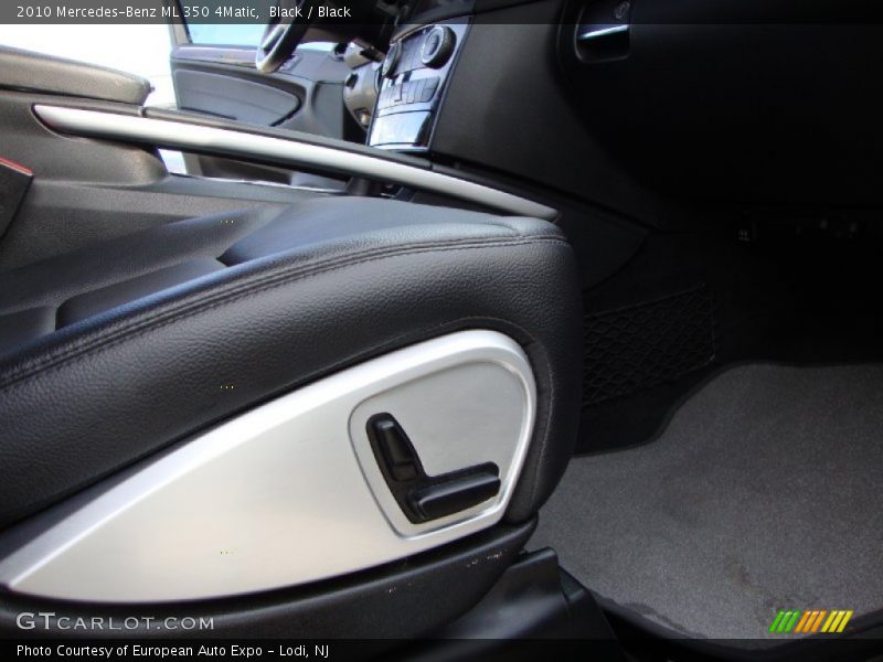Black / Black 2010 Mercedes-Benz ML 350 4Matic