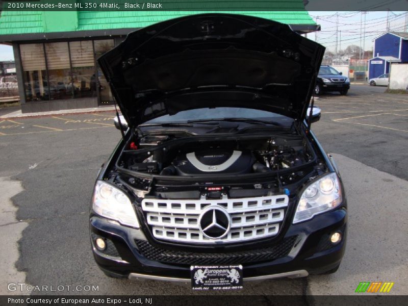 Black / Black 2010 Mercedes-Benz ML 350 4Matic