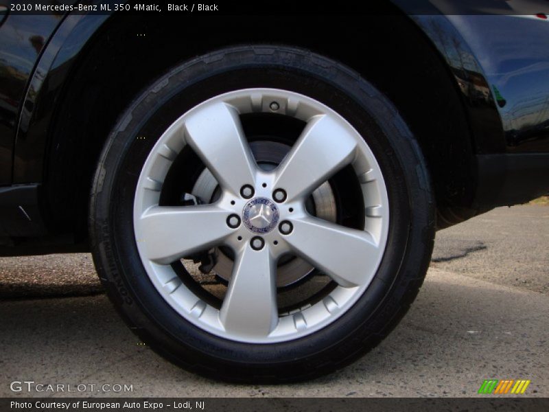 Black / Black 2010 Mercedes-Benz ML 350 4Matic
