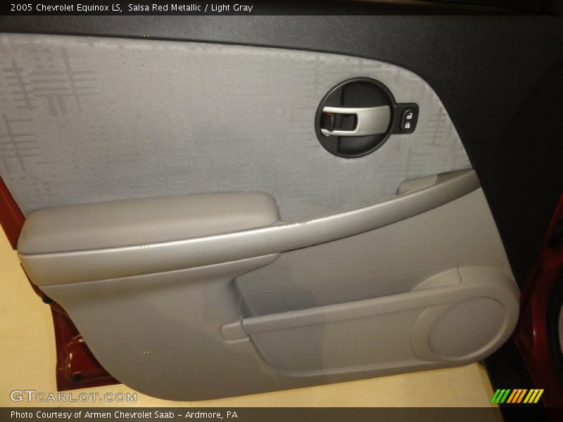 Salsa Red Metallic / Light Gray 2005 Chevrolet Equinox LS